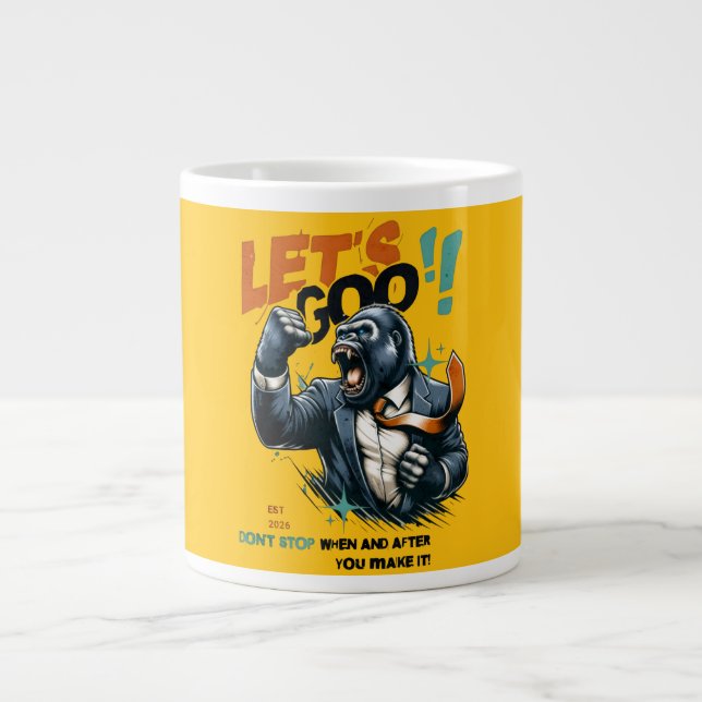 KITCHEN LET'S GOO LESSONS LEARN SPECIALTY MUG JUMBO MUGG (Framsidan)