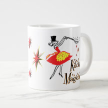 Kitchen Magician Retro Art Jumbo Mugg