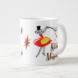 Kitchen Magician Retro Art Jumbo Mugg