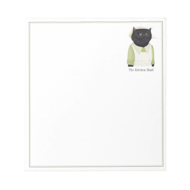 KITCHEN MAID CAT 5.5x6-Anteckningsblock Anteckningsblock (Framsida)