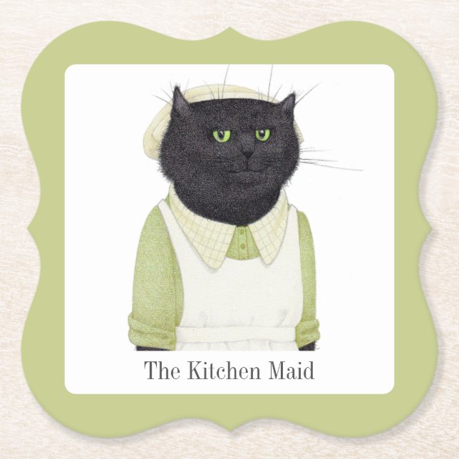 KITCHEN MAID CAT-hakparentets Pappra Underlägg + t Papper (Framsida)