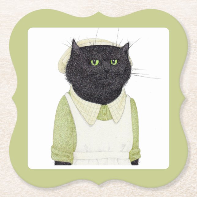 KITCHEN MAID CAT-klammerparentes Pappra Underlägg Papper (Framsida)