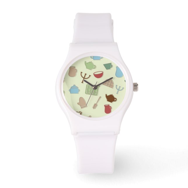 Kitchen mönster armbandsur (Framsida)