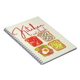 Kitchen Notebook for Home Cooking and Recipe  Anteckningsbok