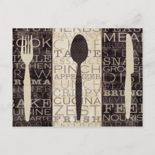 Kitchen Ord Trio Vykort