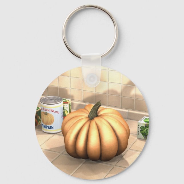 Kitchen Pumpkin Nyckelring (Framsida)
