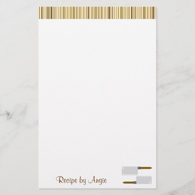 Kitchen Rand Recipe Papper (Framsida)