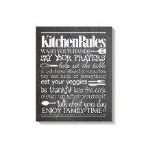Kitchen Regler Canvas