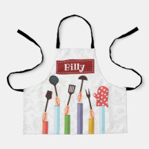 Kitchen Saker Red Apron