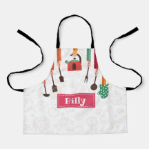 Kitchen Saker Rosa Apron