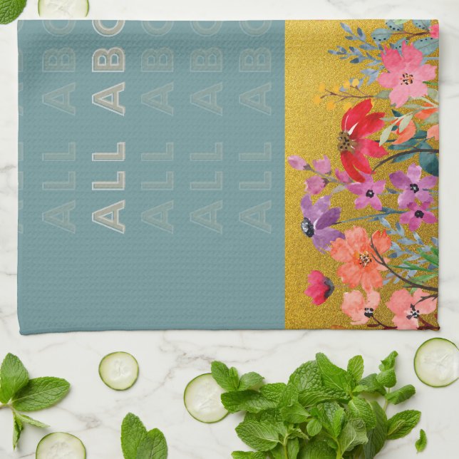 KITCHEN TOWEL - ALLT OM DIG KÖKSHANDDUK (Vikta)