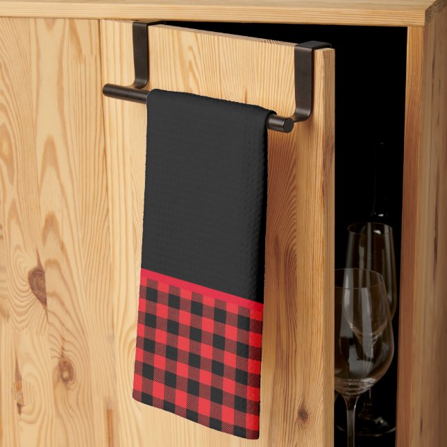 Kitchen Towel-Buffalo Plaid Kökshandduk (Thirds Fold)