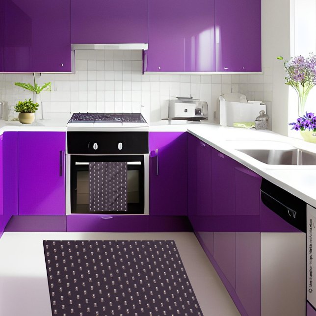 Kitchen Towel - Dracula Junior Kökshandduk (DJ Kitchen Towel & Mat designed by Poet Adiela Akoo.  Browse my store for more great decor finds now)