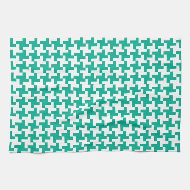 Kitchen Towel eller Tea Towel Emerald Grönt Dogtoo Kökshandduk (Horisontell)
