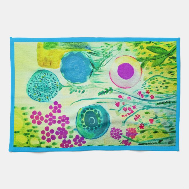 KITCHEN TOWEL GARDEN AFTERNOON KÖKSHANDDUK (Horisontell)
