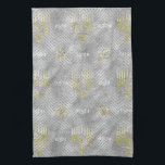 Kitchen Towel ’Hanukkah Elegant Menorahs’ Kökshandduk<br><div class="desc">"Hanukkah Elegant Menorahs" Dish TowelVilken roligt, underbar gåva till Hanukkah i år! Tack för att du stannade och shoppade förbi. Mycket uppskattat! Lycklig Chanukah/Hanukkah! Stil: Kökshandduk 16 x 24 tum Köket upp i ett kök med en uppsättning anpassningsbar kökshanddukar. Tillverkade av hållbar polyblandning, de här kökshanddukarna är jättebra för torkning...</div>