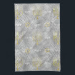 Kitchen Towel ’Hanukkah Elegant Menorahs’ Kökshandduk<br><div class="desc">"Hanukkah Elegant Menorahs" Dish TowelVilken roligt, underbar gåva till Hanukkah i år! Tack för att du stannade och shoppade förbi. Mycket uppskattat! Lycklig Chanukah/Hanukkah! Stil: Kökshandduk 16 x 24 tum Köket upp i ett kök med en uppsättning anpassningsbar kökshanddukar. Tillverkade av hållbar polyblandning, de här kökshanddukarna är jättebra för torkning...</div>