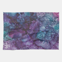Kitchen Towel "Lila-Blues So Söt" Kökshandduk