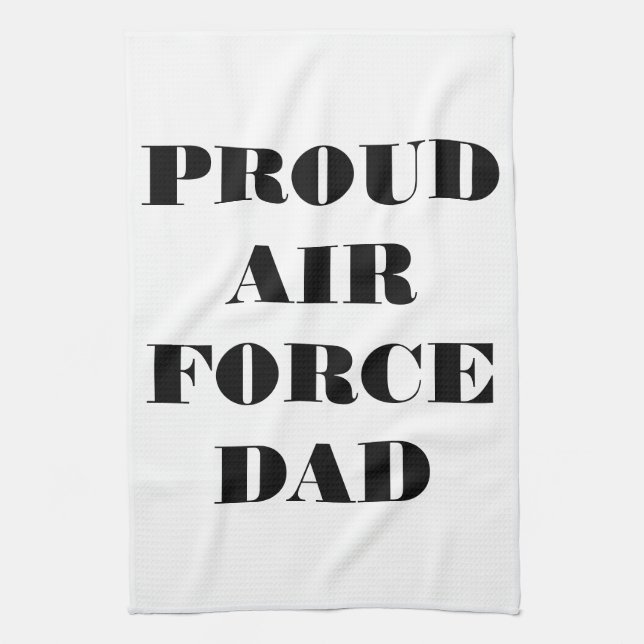 Kitchen Towel Luft Force Pappa Kökshandduk (Vertikal)