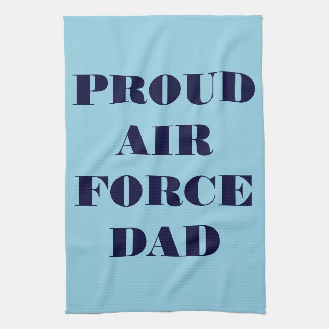 Kitchen Towel Luft Force Pappa Kökshandduk (Vertikal)
