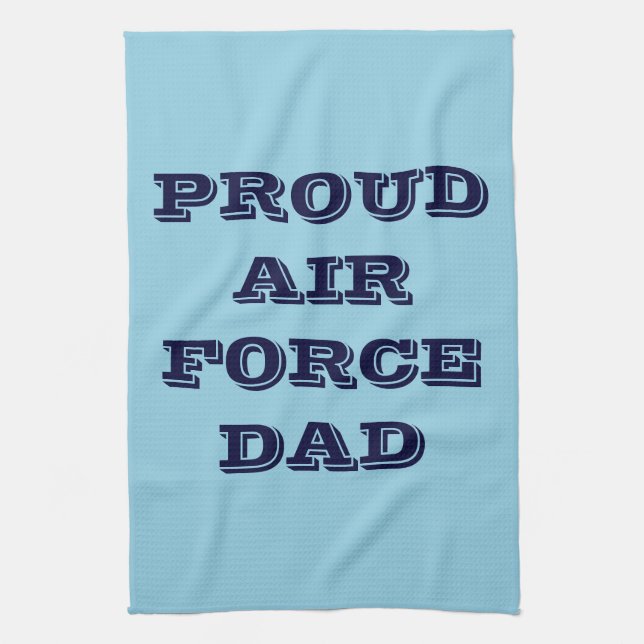 Kitchen Towel Luft Force Pappa Kökshandduk (Vertikal)