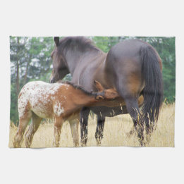 Kitchen Towel Mamma Horse Matar Baby Kökshandduk