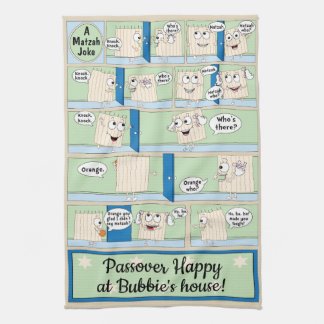 Kitchen Towel "Passover Matzah Joke" Kökshandduk