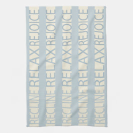 Kitchen Towel Passover RRR/Blue, Cream Kökshandduk