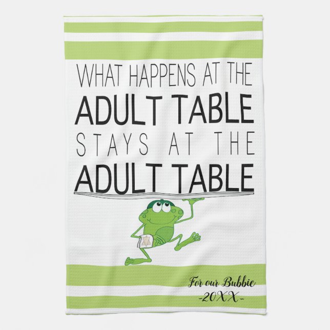 Kitchen Towel "Passover Vuxen Bord " Kökshandduk (Vertikal)