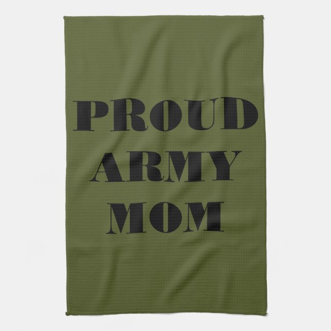 Kitchen Towel Proud Army Mamma Kökshandduk (Vertikal)