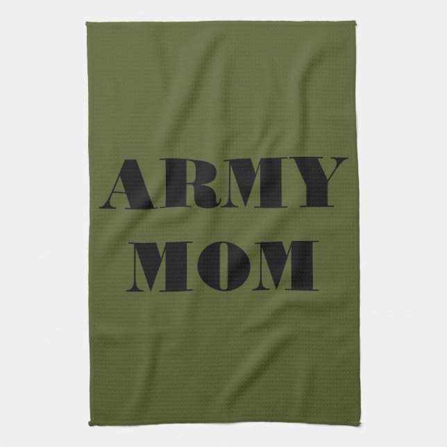 Kitchen Towel Proud Army Mamma Kökshandduk (Vertikal)