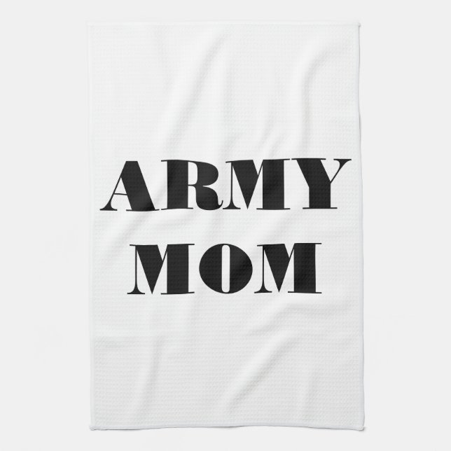 Kitchen Towel Proud Army Mamma Kökshandduk (Vertikal)