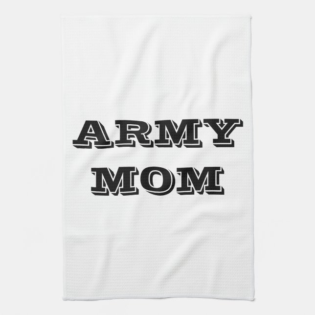 Kitchen Towel Proud Army Mamma Kökshandduk (Vertikal)