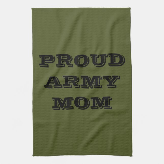 Kitchen Towel Proud Army Mamma Kökshandduk (Vertikal)