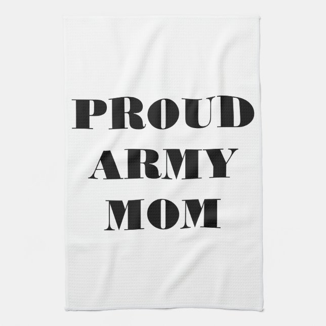 Kitchen Towel Proud Army Mamma Kökshandduk (Vertikal)