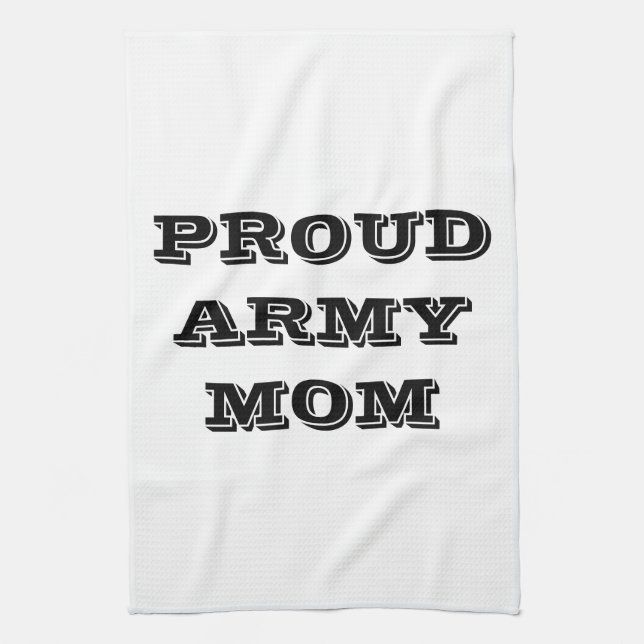 Kitchen Towel Proud Army Mamma Kökshandduk (Vertikal)