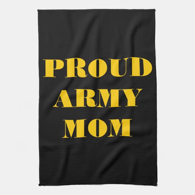 Kitchen Towel Proud Army Mamma Kökshandduk (Vertikal)