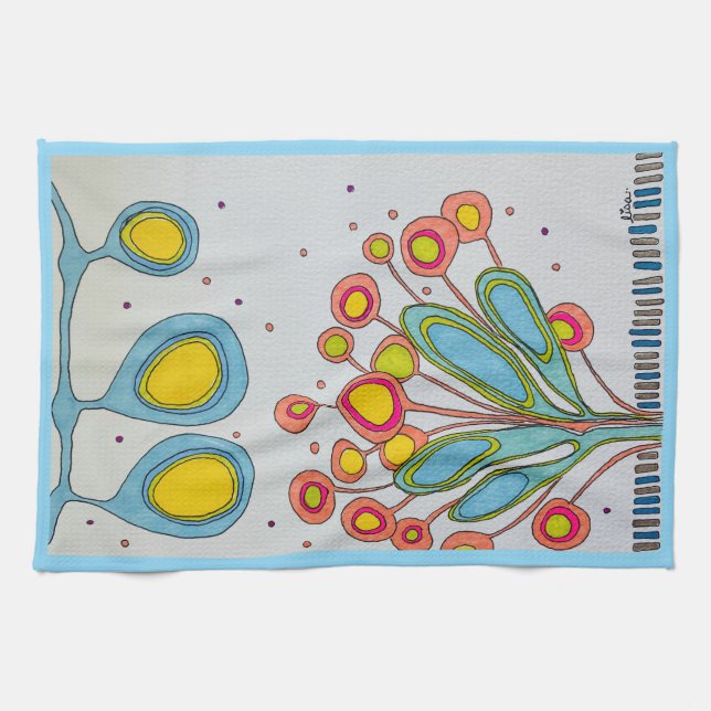 KITCHEN TOWEL "SOL PODS" KÖKSHANDDUK (Horisontell)