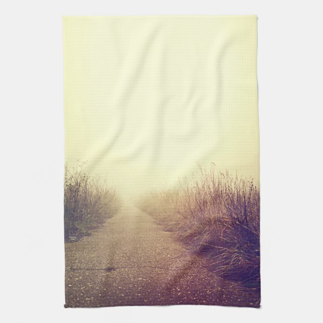 Kitchen Towel Sunrise Pathway Walkway Väg Side Wa Kökshandduk (Vertikal)