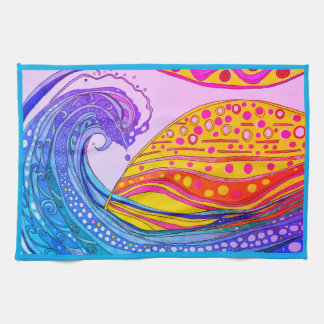 KITCHEN TOWEL ’TROPICAL SUNSET’ KÖKSHANDDUK