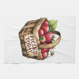 Kitchen Towels-Berry Basket Kitchen Towel Kökshandduk