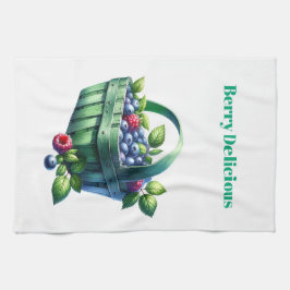 Kitchen Towels-Berry Basket Kitchen Towel Kökshandduk