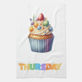 Kitchen Towels-Days Of The Week Kitchen Towel Set Kökshandduk