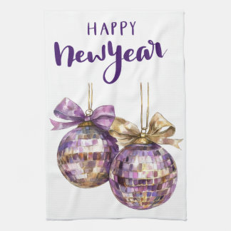 Kitchen Towels-Happy New Year Kitchen Towels Kökshandduk