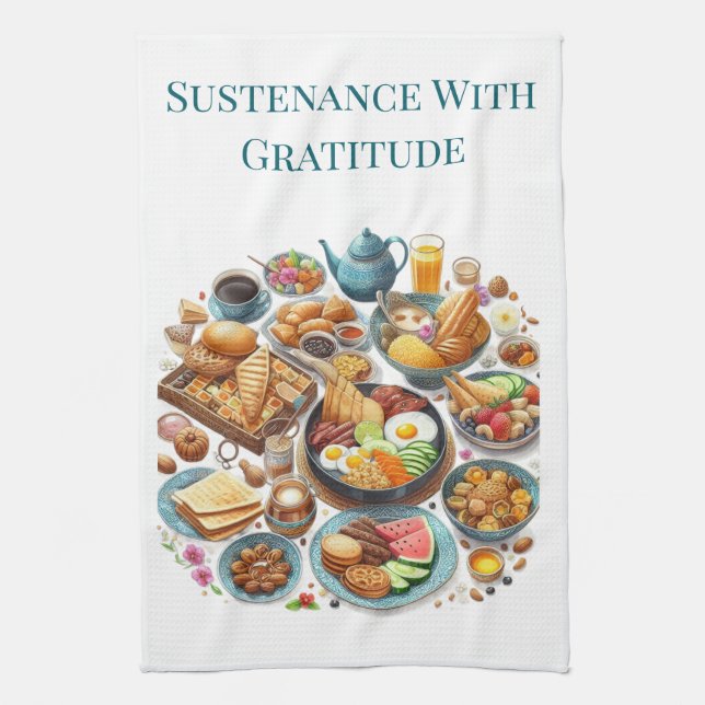 Kitchen Towels-Islamic Themed Kitchen Towel Kökshandduk (Vertikal)