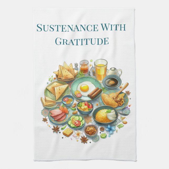 Kitchen Towels-Islamic Themed Kitchen Towels Kökshandduk (Vertikal)