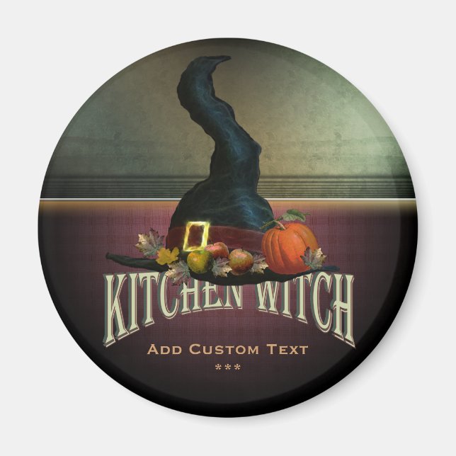 Kitchen Witch Magnet (Framsidan)