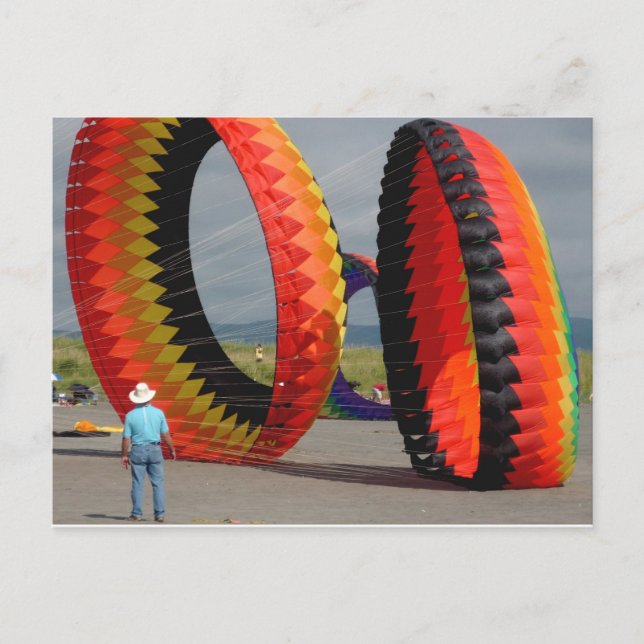 Kite-festival Vykort (Framsida)