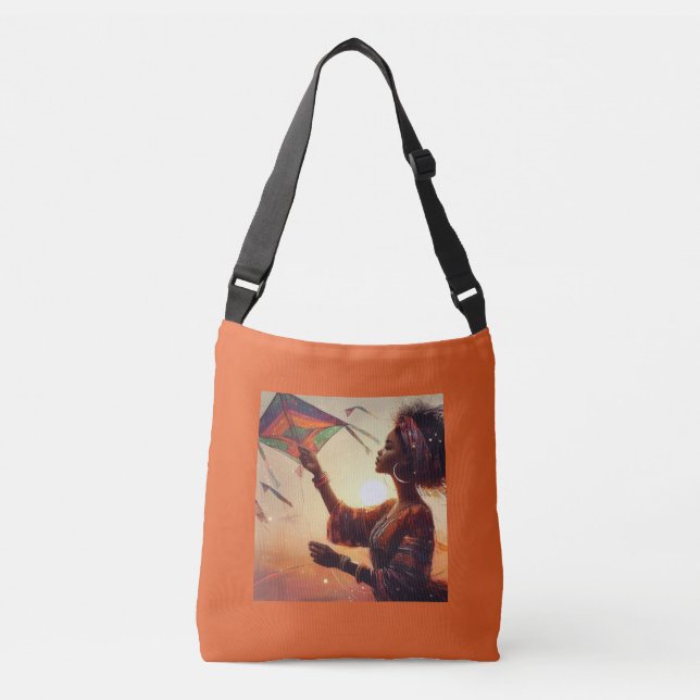 Kite Flies 2 Axelväska (Framsida)