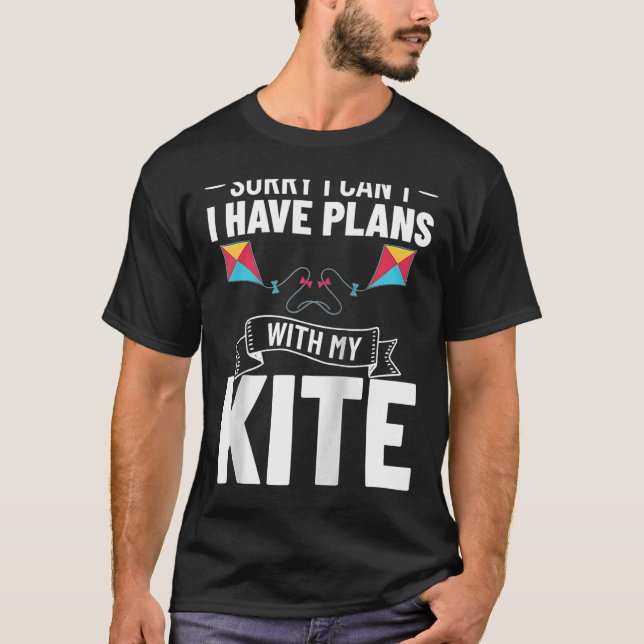Kite Flies Beginner Vind Stunt Kite Citattecken Ra T Shirt (Framsida)
